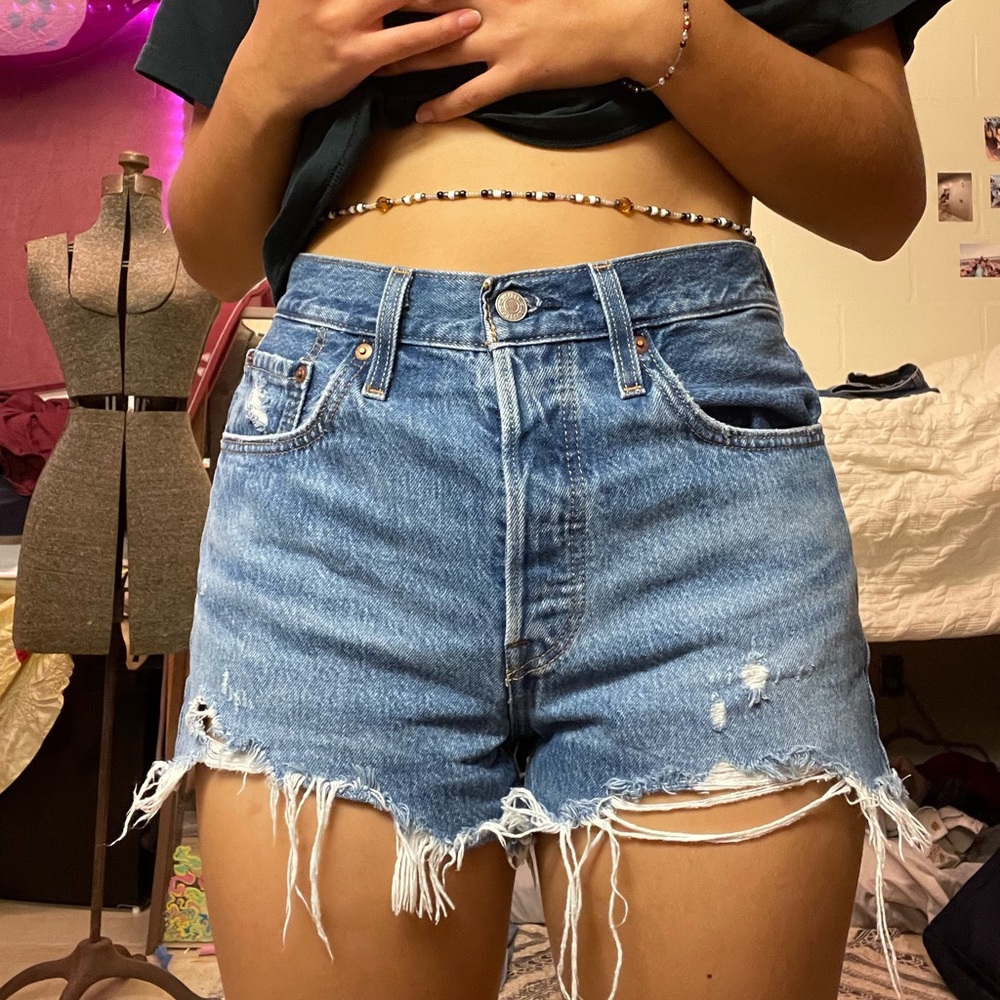 Levi’s high shorts